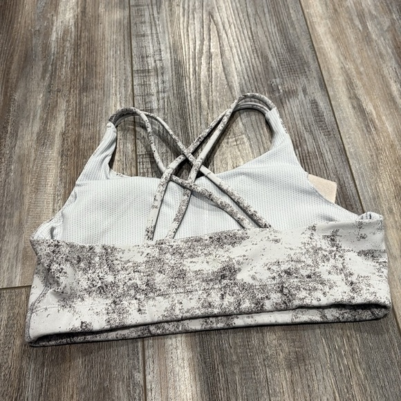 ATHLETA Girl Upbeat Sports Bra Fog Gray size XXL/16 - Picture 4 of 7